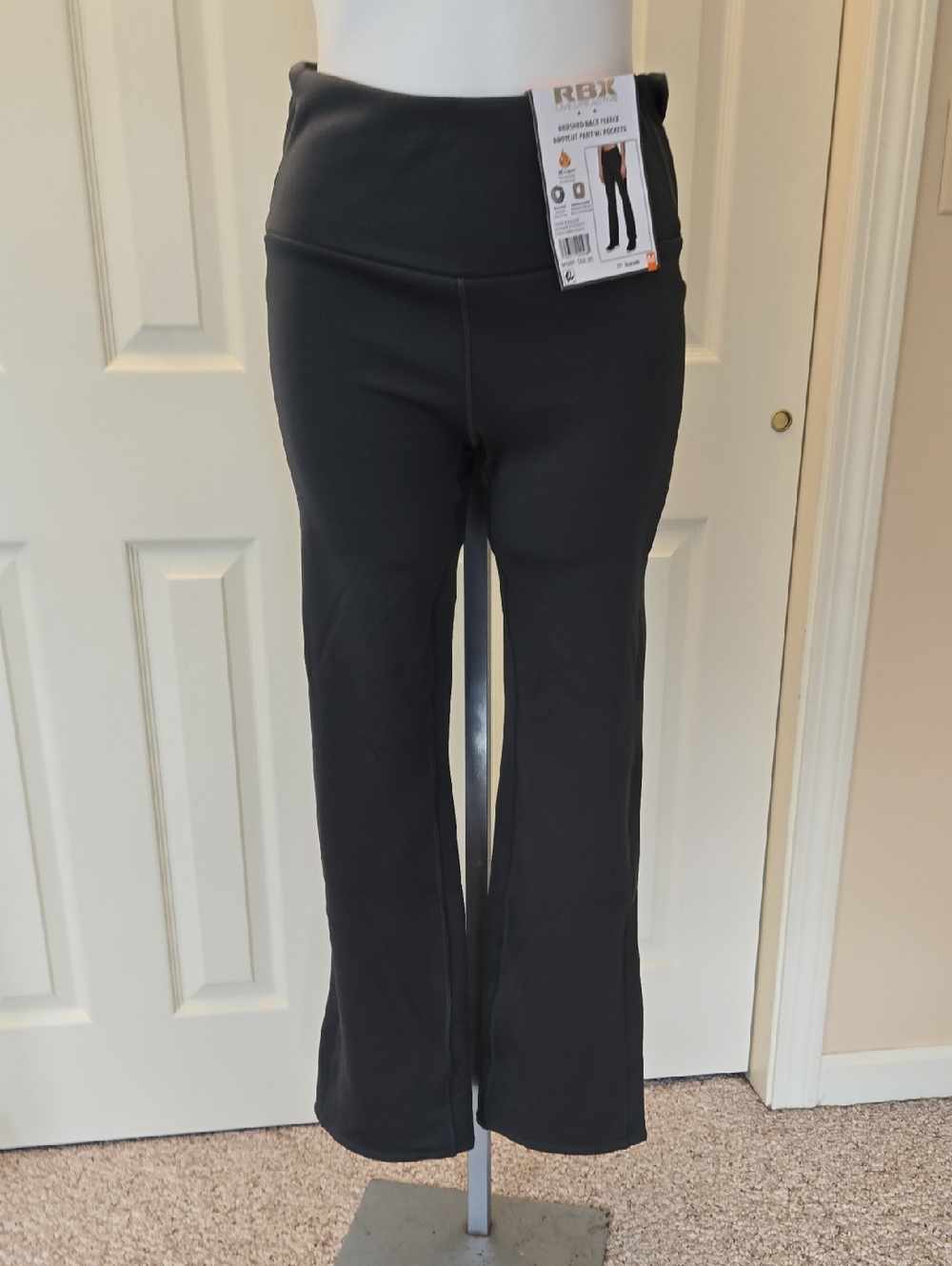 RBX Brushed Back Fleece Bootcut pants with Pockets